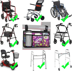 SLS Wheelchair Side Organizer Pouch