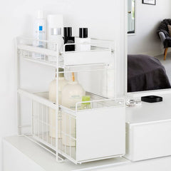 SLS 2-Tier Stackable Cabinet Rack