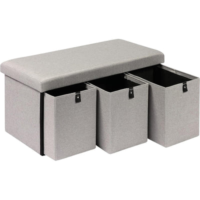 Smart Storage Ottoman Stool