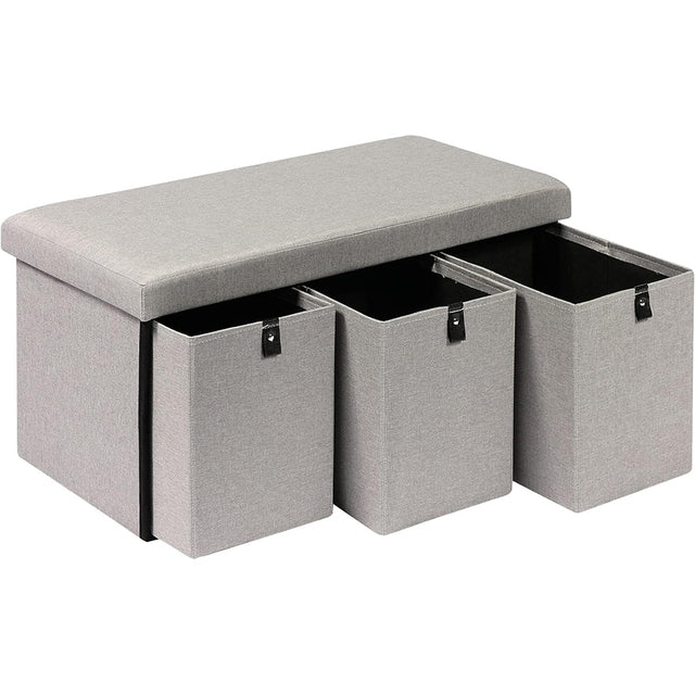 Smart Storage Ottoman Stool
